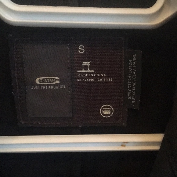 G-STAR ORIGINALS RAW DENIM BLACK LADIES JACKET - Size Small - Picture 10 of 17